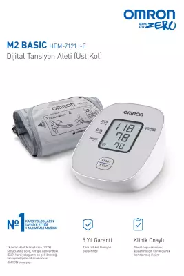 Omron M2 Basic Üst Koldan Ölçer Dijital Tansiyon Aleti - 2