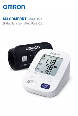 Omron M3 Comfort Hem-7155-e Üst Koldan Ölçer Tansiyon Aleti - 2