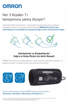 Omron M3 Comfort Hem-7155-e Üst Koldan Ölçer Tansiyon Aleti - 5