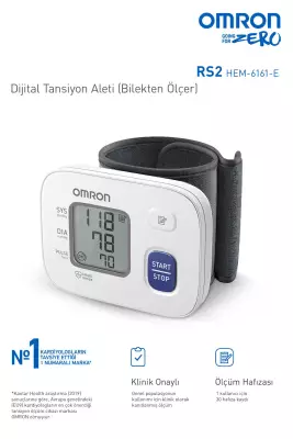 Omron Rs2 Bilekten Ölçer Tansiyon Aleti - 2