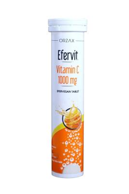 Orzax Efervit Vitamin C 1000 Mg 20 Efervesan Tablet - 1