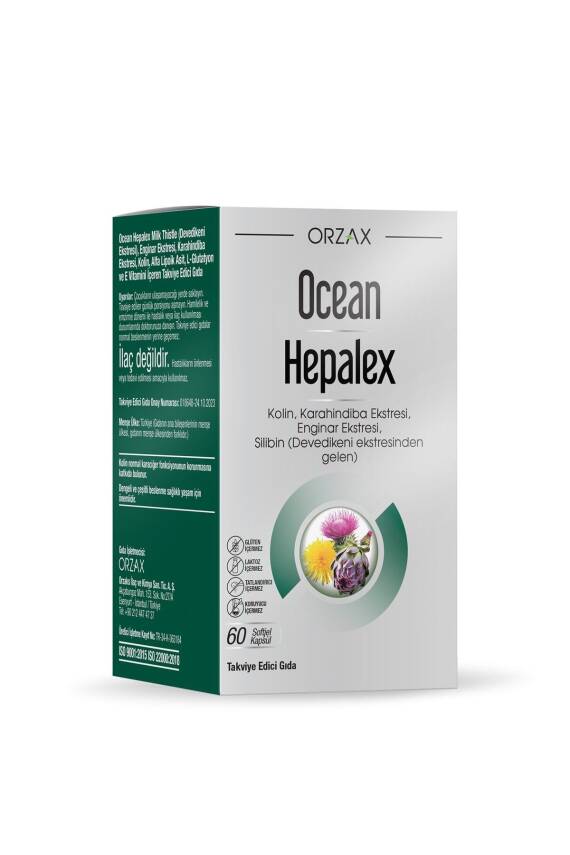Orzax Ocean Hepalex 60 Softgel Kapsül - 1