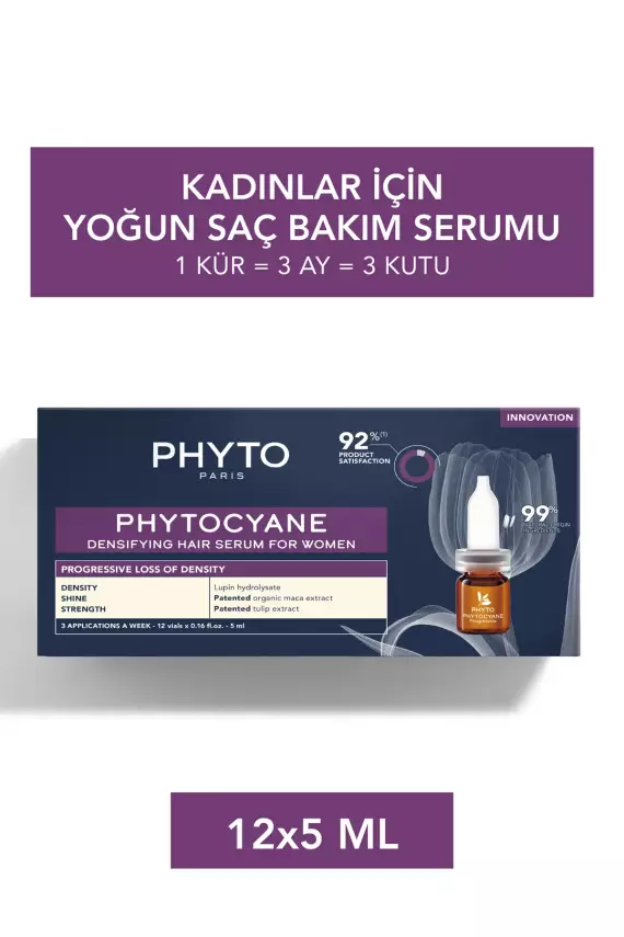 Phyto 12x5 ml Saç Dökülmesi Karşıtı Bakım Serumu - 1