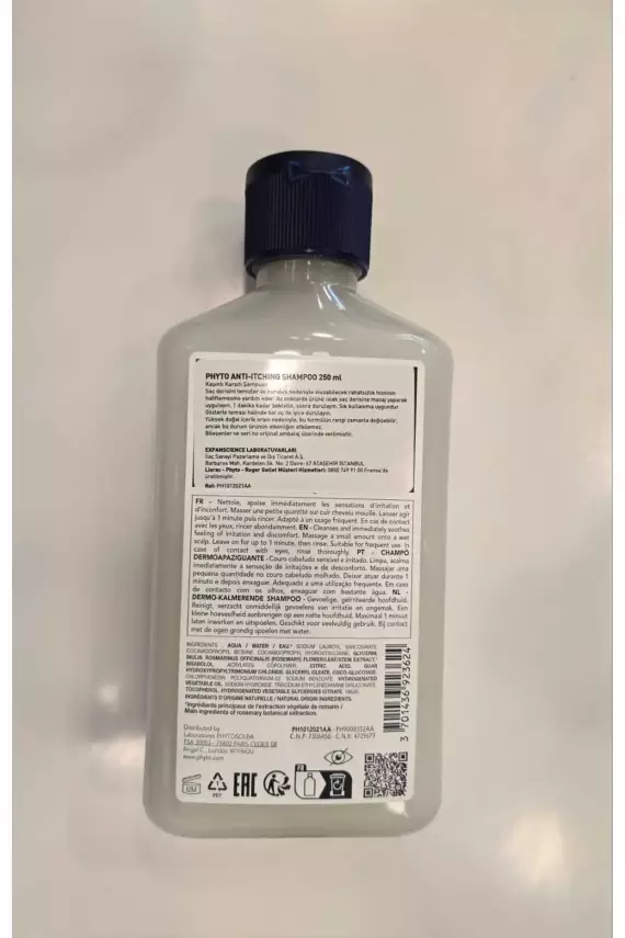Phyto ANTI-İTCHING Şampuan- Kaşıntı Karşıtı Şampuan 250ML - 2