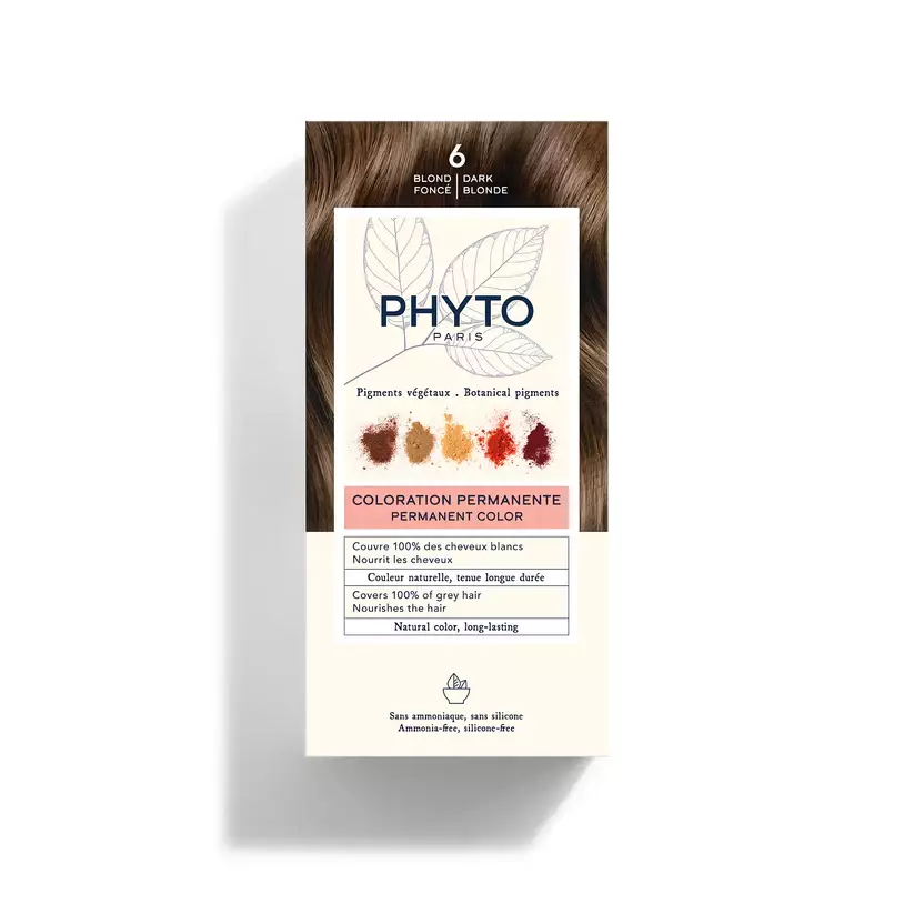 Phyto Color 6 Dark Blond Saç Boyası - 1