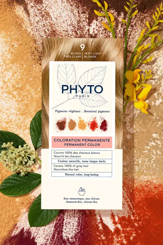 Phyto Color Bitkisel Amonyaksız Kalıcı Doğal Içerikli Bitkisel Saç Boyası 9 Açık Sarı - 7