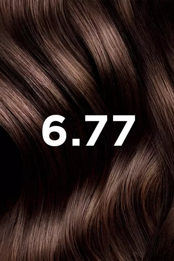 Phyto Color Amonyaksız Kalıcı Doğal Içerikli Bitkisel Saç Boyası 6.77 Kapüçino Kahve - 6