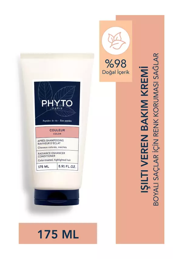 Phyto Color Boyalı Saçlar İçin Işıltı Veren Saç Bakım Kremi 175ml - 1