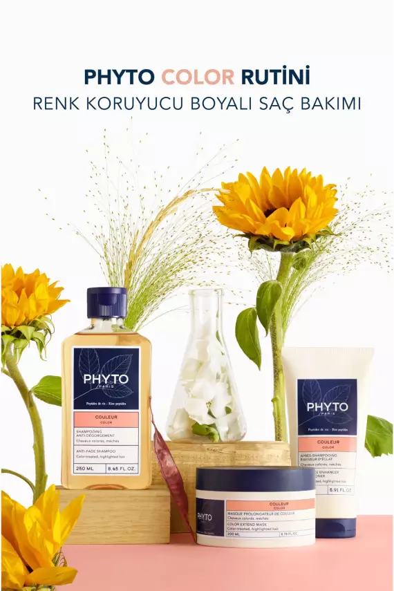 Phyto Color Boyalı Saçlar İçin Işıltı Veren Saç Bakım Kremi 175ml - 2