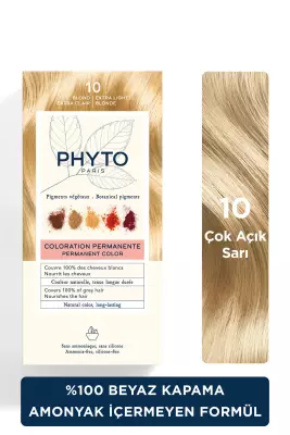 Phyto Color Saç Boyası 10 Extra Hafif Sarı - 1