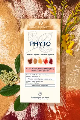 Phyto Color Saç Boyası 10 Extra Hafif Sarı - 7