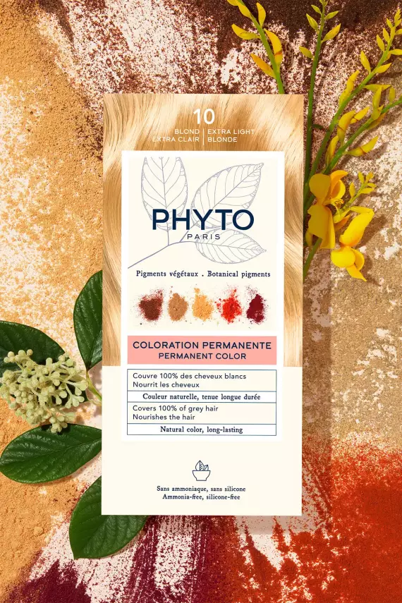 Phyto Color Saç Boyası 10 Extra Hafif Sarı - 7
