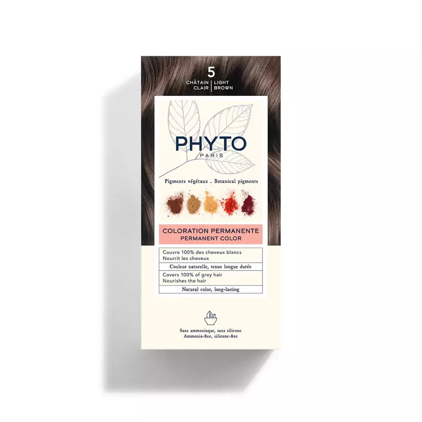 Phyto Phytocolor Bitkisel 5 Açık Kestane Saç Boyası - 1