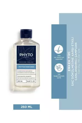 Phyto Phytocyane Men Erkek Tipi Dökülme Karşıtı Etkili 250 ml Canlandırıcı Şampuan - 1