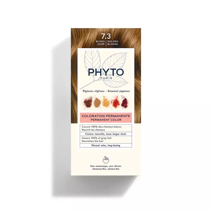 Phyto Phytocolor 7.3 Golden Blonde 7.3 Kumral Dore Bitkisel Saç Boyası - 1