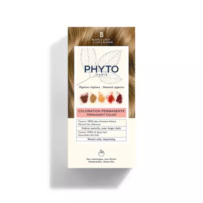 Phytocolor 8 Sarı Amonyaksız Kalıcı Bitkisel Saç Boyası - 1