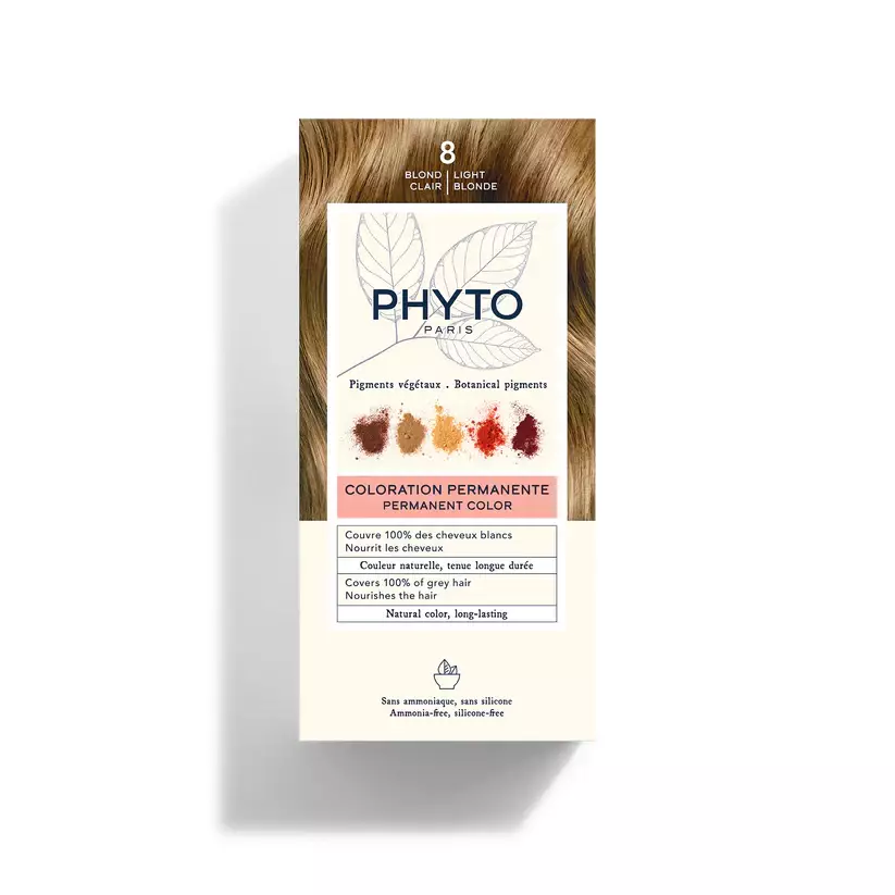 Phytocolor 8 Sarı Amonyaksız Kalıcı Bitkisel Saç Boyası - 1