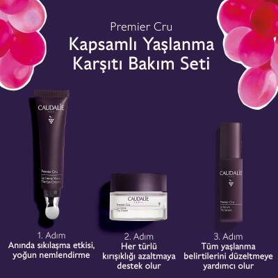 Caudalie Premier Cru Kapsamlı Yaşlanma Karşıtı Bakım Seti - 2