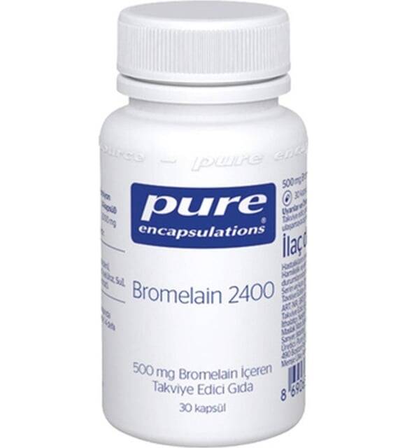 Pure Encapsulations Bromelain 2400 30 Kapsül - 1