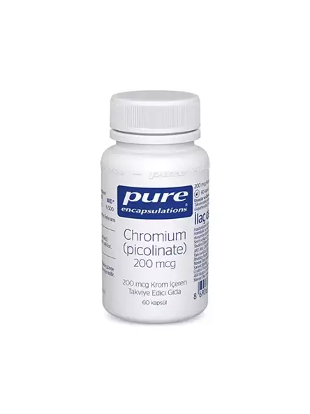 Pure Encapsulations Chromium Picolinate 200 mcg 60 Kapsül - 1