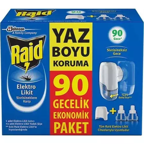 Raid 90 Gece Elektro Likit - 1
