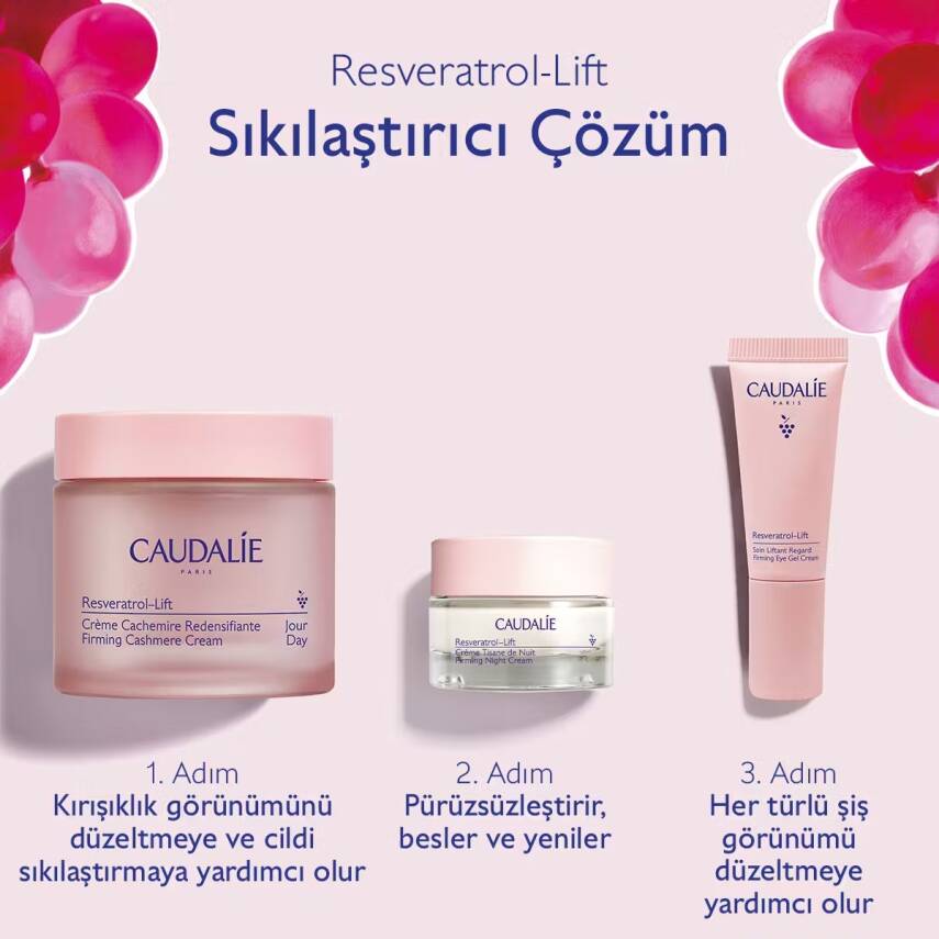 Caudalie Resveratrol-Lift Sıkılaştırıcı Çözüm Seti - 2