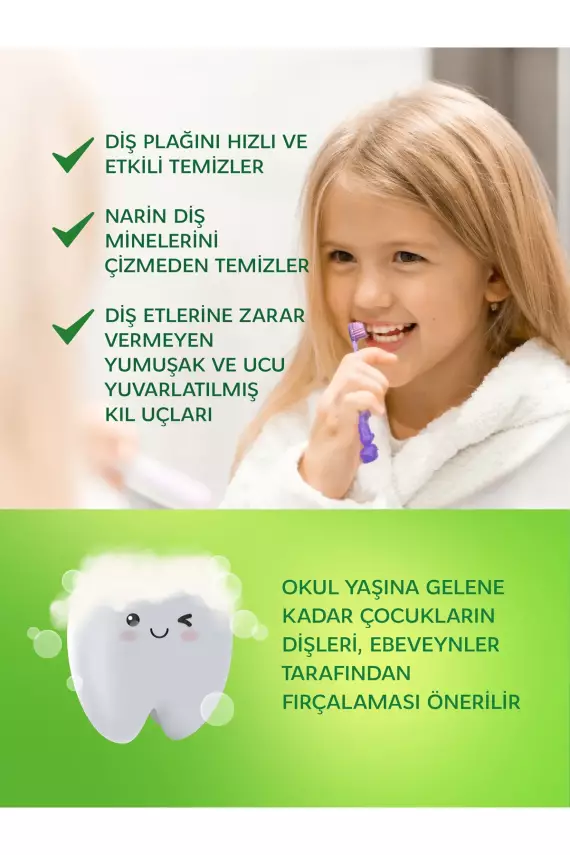 R.O.C.S. Kids Diş Fırça 3-7 Yaş Sarı - 3