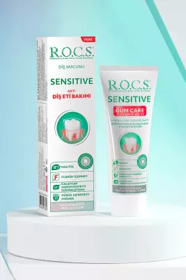 R.O.C.S. Sensitive Artı Diş Eti Bakımı Klorofilli Diş Macunu – 94gr - 1