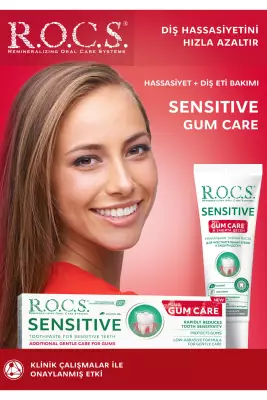 R.O.C.S. Sensitive Artı Diş Eti Bakımı Klorofilli Diş Macunu – 94gr - 2