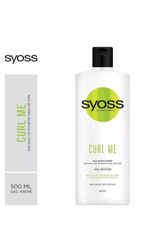 Syoss Curl Me Bukle Belirginleştirici Saç Kremi 500 ml - 1