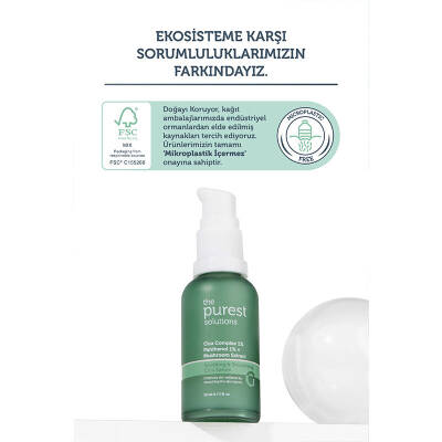 The Purest Solutions 30 ml Hassas Ciltler için Kızarıklık Karşıtı Cica Serum - 3