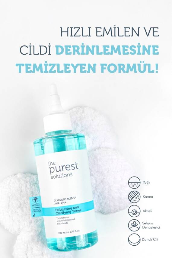 The Purest Solutions 200 ml Tonik Gözenek Sıkılaştırıcı ve Arındırıcı - 2