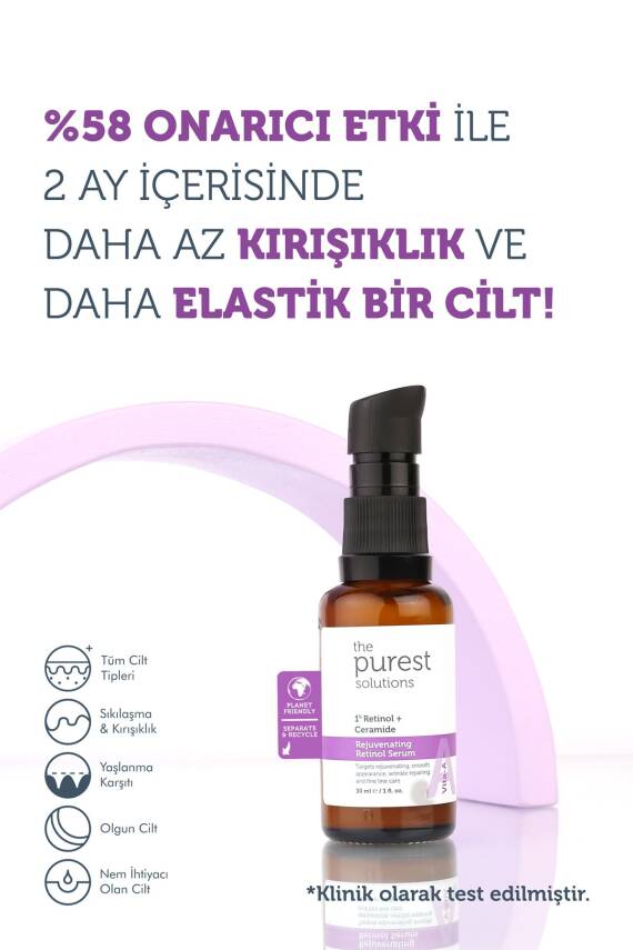 The Purest Solutions 30 ml Onarıcı Retinol Serum - 1