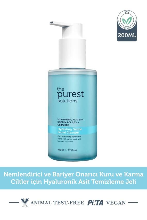 The Purest Solutions Hydrating 200 ml Yüz Temizleme Jeli - 1