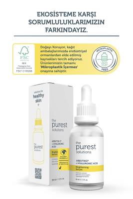 The Purest Solutions Arbutin 2% + 30 ml Hyaluronic Acid Brightening Serum - 5