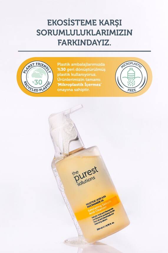 The Purest Solutions Salicylic Acid 200 ml Yüz Temizleme Jeli - 2