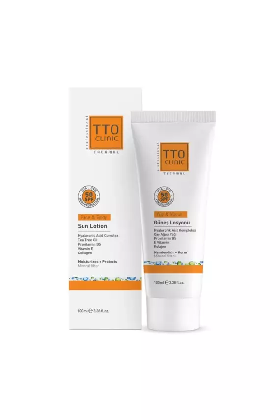 TTO Clinic 100 ml Güneş Losyonu - 1
