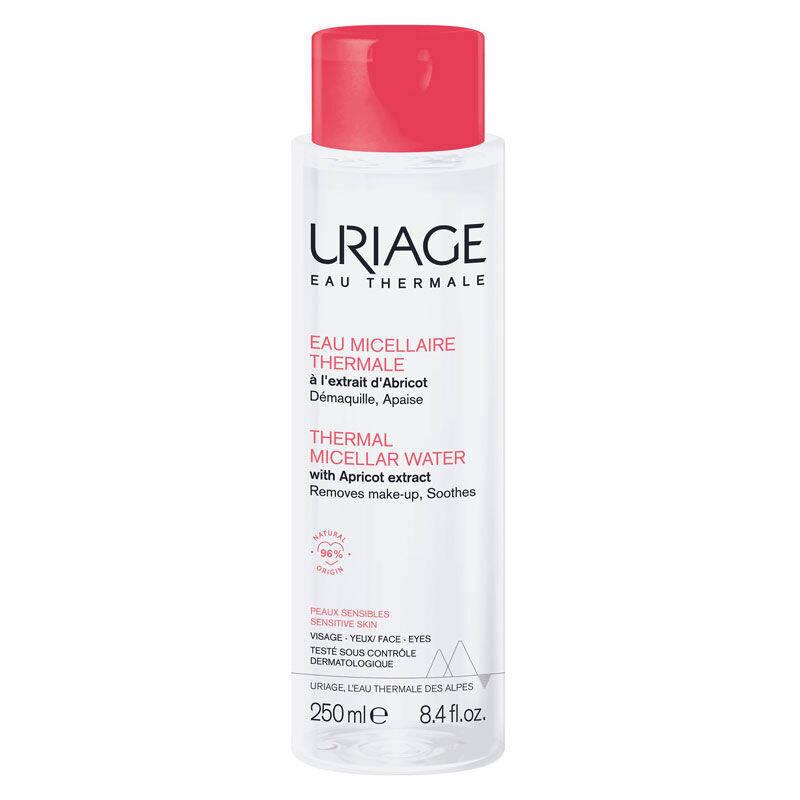 Uriage Eau Micellaire Thermale Water 250 ml Hassas Ciltler için Yüz Temizleme Suyu - 1