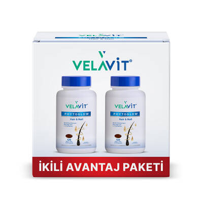 Velavit Phytoglow Hair Nail 2x120 Kapsül - Velavit