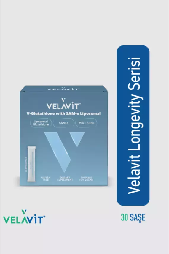 Velavit V-Glutathione with SAM-e Liposomal - 1
