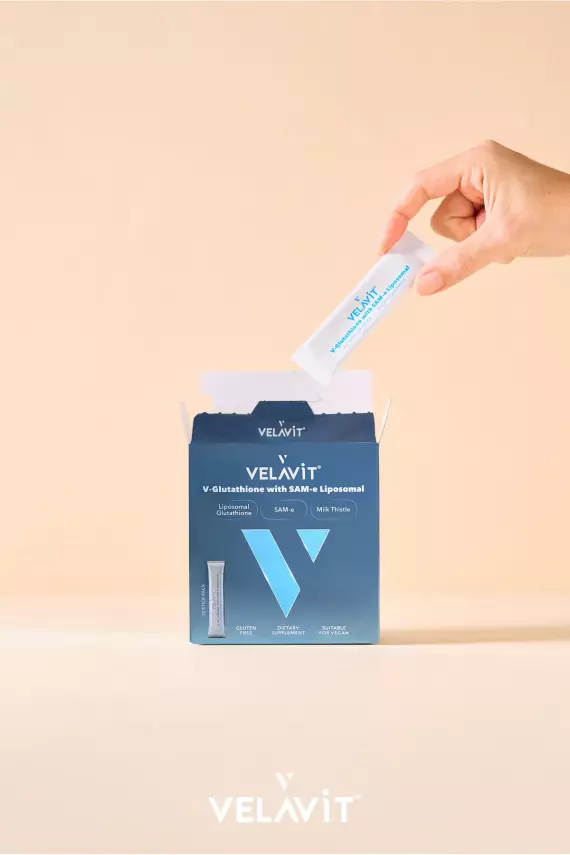 Velavit V-Glutathione with SAM-e Liposomal - 2