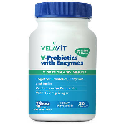 Velavit V-Probiotics with Enzymes - Velavit