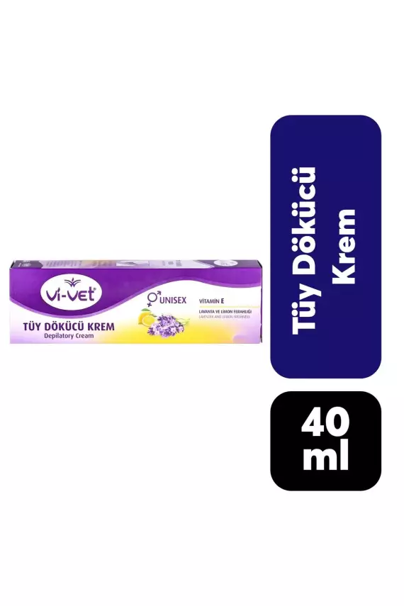 Vi-vet Ağda Tüy Dökücü Krem 40ml - 1