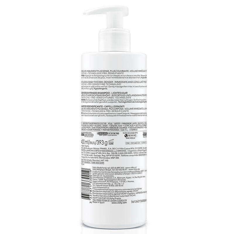 Vichy 400 ml Dercos Neogenic Yoğunluğu Azalan ve Seyrelen Saçlar İçin Dolgunlaştırıcı Hacim Veren Şampuan - 2