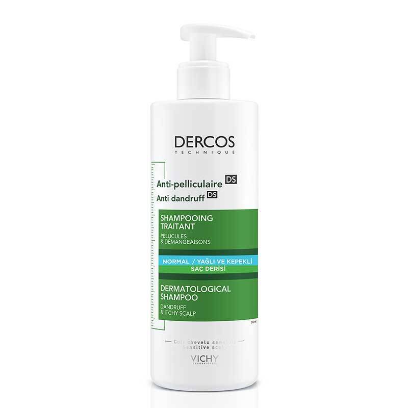 Vichy Dercos Anti-Dandruff 390 ML Normal Ve Yağlı Saçlar İçin Kepeğe Karşı Etkili Bakım Şampuanı - 1