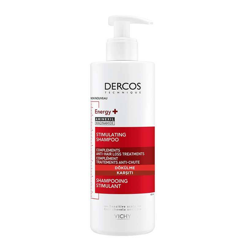 Vichy Dercos Energisant 400 ML Saç Dökülmesine Karşı Etkili Tamamlayıcı Şampuan - 1