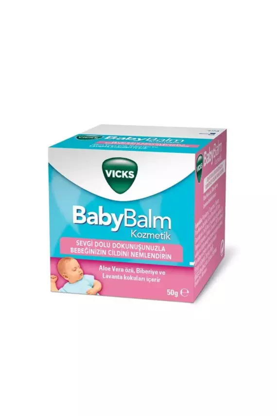 Vicks Baby Balm Bebekler için Nemlendirici 50 gr - 1