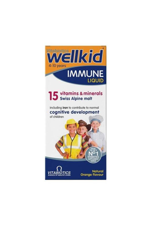 Wellkid Immune Liquid Sıvı Takviye 150 Ml | 4-10 Yaş - 1