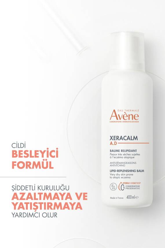 Avene Xeracalm A.D. Atopiye Eğilimli Ciltler İçin Nemlendirici Balsam 400 ml - 3